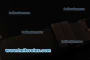 Breitling Avenger Chronograph Quartz PVD Case with Black Dial-Black Rubber Strap