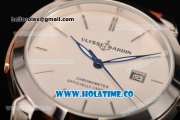 Ulysse Nardin Classico Automatic Steel Case with Stick Markers and White Dial