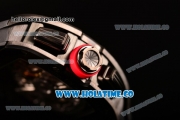 Richard Mille RM005 FM Asia Automatic PVD Case with Skeleton Dial and Red Inner Bezel