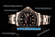 Rolex Yachtmaster I Asia Automatic Full Steel with Black Dial and White Markers