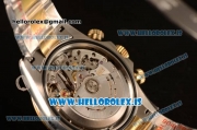 Rolex Daytona Two Tone YG Rolex 4130 Auto Best Edition 1:1 Clone Grey Dial Stick 116523