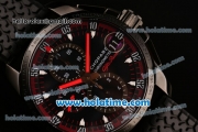 Chopard Mille Miglia GT XL Chrono Alfa Romeo Swiss Valjoux 7750-SHG PVD Case Black Dial 1:1 Original (Noob)