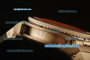 Porsche Design Diver Swiss ETA 2836 Automatic Titanium Case with Red Dial and Black Rubber Strap