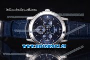 Audemars Piguet Jules Audemars Grand Complication Asia ST16 Automatic Steel Case Stick Markers Blue Leather Strap and Blue Dial (EF)