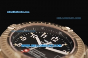 Breitling Avenger Seawolf Swiss ETA 2836 Automatic Movement Titanium Case with Black Dial and White Markers