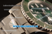 Rolex Submariner 2836 Auto 904Steel Case with Green Dial and Steel Bracelet - 1:1 Original (JF)