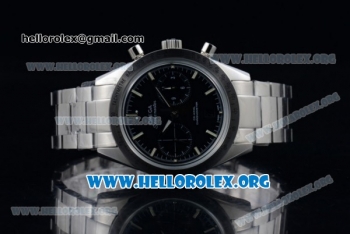 Omega Speedmaster'57 Chrono Clone Omega 9300 Automatic Steel Case with Black Dial and Stainless Steel Bracelet (EF)