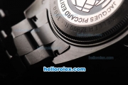 Rolex Sea-Dweller Pro-Hunter Swiss ETA 2836 Automatic Movement PVD Case with Black Dial-White Markers and PVD Strap