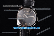 Panerai Radiomir 1940 Clone Panerai P.2002/1 Manual Winding Steel Case with Black Dial and Stick/Arabic Numeral Markers (KW)