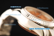 Rolex Oyster Perpetual Automatic Movement Full Steel with ETA Coating Case and Stick Markers/Arabic Numerals