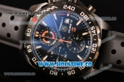 Tag Heuer Formula 1 Calibre 16 Miyota OS10 Quartz PVD Case with Black Dial and White Stick Markers