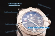 Breitling Avenger Seawolf Swiss ETA 2836 Automatic Steel Case with Grey Dial and Stainless Steel Strap 1:1 Original