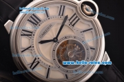 Cartier Ballon Bleu Tourbillon Seagull St8001 Tourbillon Manual Winding Steel Case with White Dial