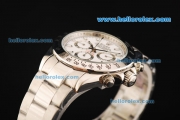 Rolex Daytona Automatic Movement Full Steel with White Dial