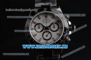 Rolex Daytona Swiss Valjoux 7750 Automatic Stainless Steel Case/Bracelet with White Dial and Stick Markers