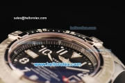 Breitling Avenger Seawolf Swiss ETA 2836 Automatic Movement Full Steel with Black Dial and White Markers-1:1 Original