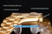 Rolex Day Date II Swiss ETA 2836 Automatic 18K Yellow Gold Case/Bracelet with Yellow Gold Dial and Stick Markers (BP)