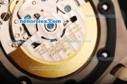 Audemars Piguet Royal Oak Offshore Limited Edition Swiss Valjoux 7750 Automatic Movement Titanium Case with PVD Bezel and Black Rubber Strap