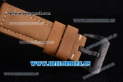 Zenith Pilot Type 20 GMT Asia ST25 Automatic PVD Case with Black Dial Arabic Numeral Markers and Brown Leather Strap