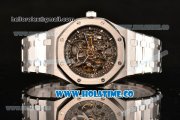 Audemars Piguet Royal Oak 41MM Asia Automatic Full Steel with Silver Markers and Skeleton Dial