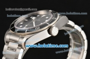 Tudor Heritage Black Bay Swiss ETA 2824 Automatic Steel Case/Bracelet with Black Dial and White Markers - 1:1 Original (ZF)