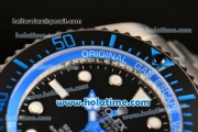 Rolex Sea-Dweller Deepsea Asia 2813 Automatic Steel Case/Strap with Black Dial and Blue Diver Index