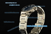 Cartier Ballon Bleu De Swiss ETA 2836 Automatic Steel Case/Bezel/Strap Blue Dial Roman Markers