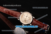 A.Lange&Sohne Grossen Lange 1 Asia Automatic Steel Case with White/Grey Dial and Silver Markers