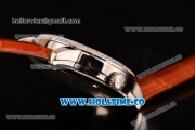 Vacheron Constantin Malte Tourbillon Asia Automatic Steel Case with Stick Markers and White Dial - Diamonds Bezel