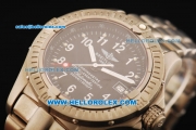 Breitling Avenger Seawolf Swiss ETA 2836 Automatic Movement Titanium Case with Black Dial and White Markers