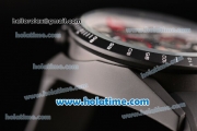 Tag Heuer Carrera MP4-12C Chrono Miyota Quartz PVD Case with Black Rubber Strap White Markers and Black Dial