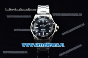 Rolex Submariner Comex Asia 2813 Automatic Steel Case with Black Dial White Dots Markers and Steel Bracelet