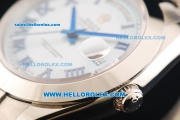 Rolex Day-Date II Oyster Perpetual Rolex 3156 Automatic Movement Full Steel with Blue Dial and Roman
