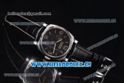 Panerai Radiomir 1940 Clone Panerai P.2002/1 Manual Winding Steel Case with Black Dial and Stick/Arabic Numeral Markers (KW)