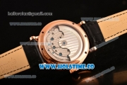 Breguet Classique Complications Asia Automatic Rose Gold Case with Black Dial and White Roman Numeral Markers