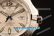 Breitling Colt Swiss ETA 2824 Automatic Steel Case/Bracelet with White Dial and Stick Markers