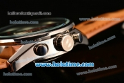 Tag Heuer Carrera Ferrari Chrono Miyota OS20 Quartz Steel Case with Black Dial and Silver Stick Markers