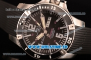 Ball Engineer Hydrocarbon Spacemaster Captain Poindexter Miyota 8205 Automatic Steel Case with Black Bezel and White Markers