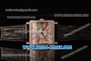 Franck Muller Master Square Miyota OS20 Quartz Steel Case with Black Leather Strap and White Dial (GF) Franck Muller Master Square Miyota OS20 Quartz Steel Case with Black Leather Strap and White Dial (GF)