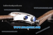 Tag Heuer Grand Calibre 16 Senna Special Edition Chrono Miyota Quartz Steel Case with Blue Dial and Stick Markers