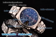 Tag Heuer SLR Chrono Miyota OS20 Quartz Steel Case with Black Dial and Arabic Numeral Markers