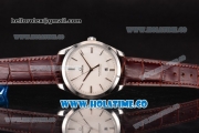 Omega De Ville Trésor Master Co-Axial Swiss ETA 2824 Automatic Steel Case with Stick Markers and Silvery Opaline Dial