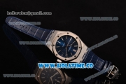 Audemars Piguet Royal Oak 41MM Miyota 9015 Automatic Steel Case with Blue Dial and Stick Markers (EF)