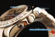 Rolex Daytona Swiss Valjoux 7750 Automatic Movement Full Steel with Coffee Dial and White Numeral Markers