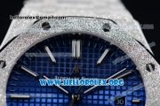 Audemars Piguet Royal Oak 41MM Asia Automatic Steel Case with Blue Dial and Steel Bracelet (EF)