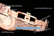 Audemars Piguet Royal Oak 41 Swiss ETA 2824 Automatic Full Rose Gold with Blue Dial and Stick Markers - 1:1 Original (Z)