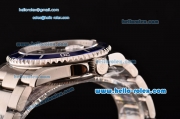 Rolex Submariner Asia 2813 Automatic Steel Case/Strap with Blue Dial and Super LumiNova Markers - ETA Coating