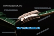 Rolex Day-Date Asia 2813/Swiss ETA 2836/Clone Rolex 3135 Automatic Steel Case with Stick Markers and Green Dial (BP)