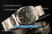 Rolex Explorer Steel Case Asia Auto with Black Dial and Steel Bracelet