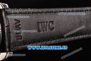 IWC Portuguese Tourbillon Hand-Wound F.A. Jones Swiss Tourbillon Manual Winding Steel Case with Black Dial and Arabic Numeral Markers - 1:1 Original